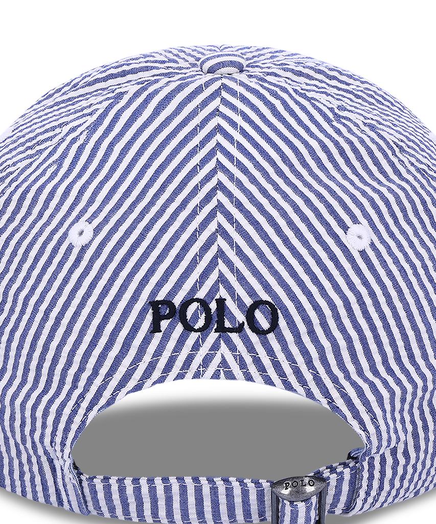 POLO RALPH LAUREN Seersucker Ball Cap - Blue