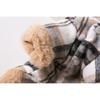 Soft Warm Dog Clothes Warm Pet Plaid Jacket For Dogs Cats Coat Jacket For Small Medium Dogs Pets Costumess