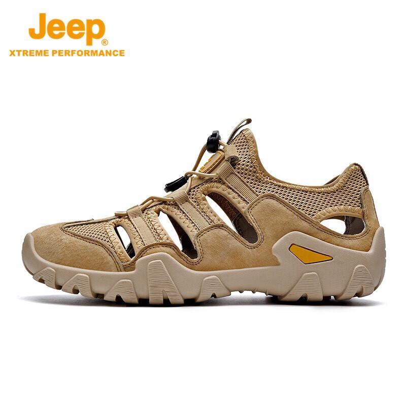 Jeep Men's Outdoor Breathable Beach Sandals
