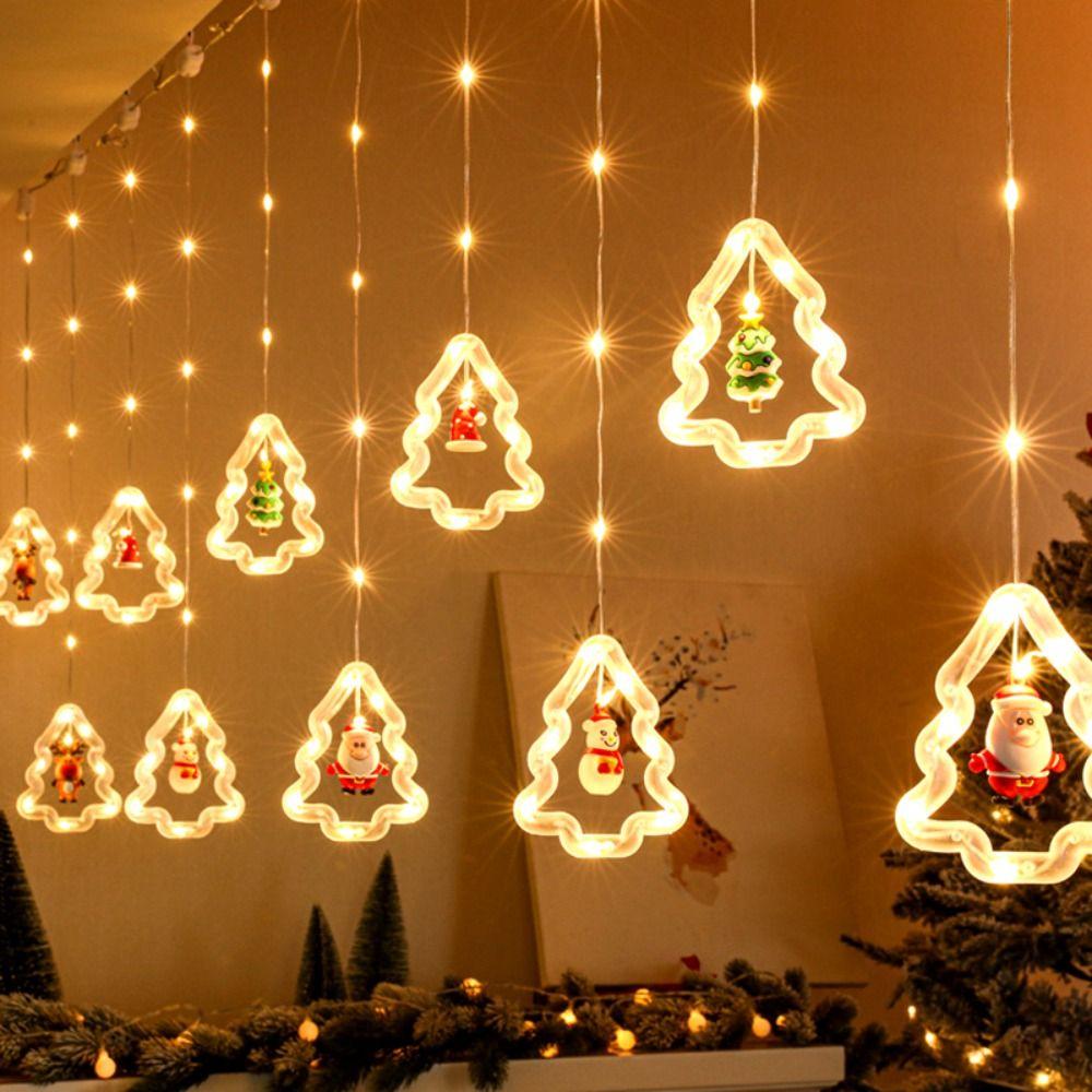 Flexibily Stars String Lights USB Powered Christmas Tree Lamp LED String Lights  Christmas Tree