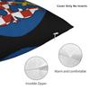 Czech Republic Coat Of Arms Pillow Covers Merch Soft Cushion Cover Decor Throw Pillow Case Cover Sofa Multi Size