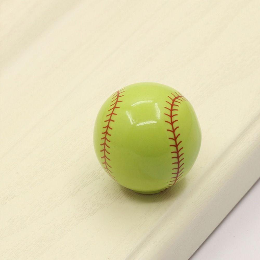 Football Shape Drawer Knobs Cute Style Cartoon Drawer Handle Cabinet Door Handle Kids Room