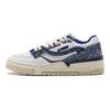 Li-Ning Classic Fashion Durable Non-Slip Low-Top Skate Shoes Women Sneakers White Blue AGCU036-2