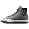 All Star Thick Claw Star Ankle Patch Non-Slip and Waterproof High-Top Board Shoes Unisex Silver Grey