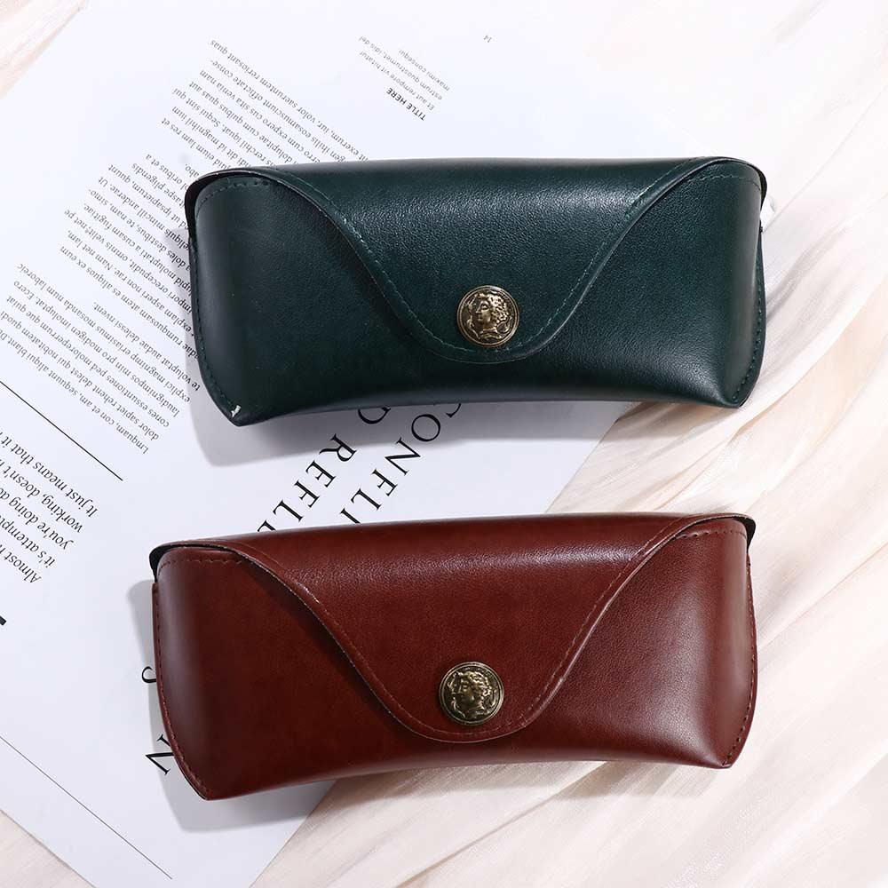 Box Glasses Box Eye Glasses Holder Sunglasses Pouch Leather Glasses Case Eyewear Protector Case