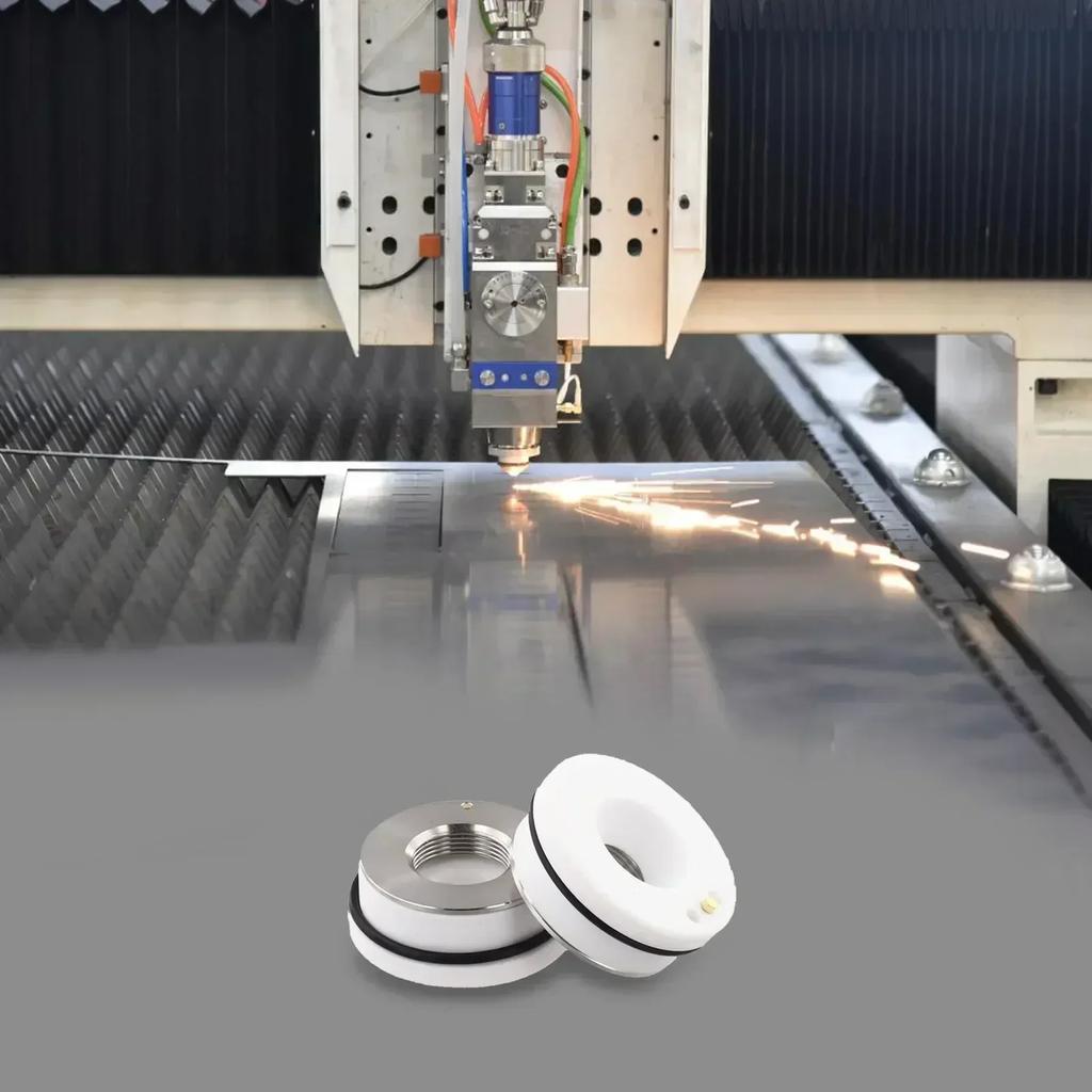 Precitec Fiber Head 32mm Nozzle Holder DIY Projects Enhanced Stability Improved Cutting Efficiency For Cutting Applications