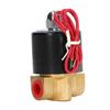 Mosiężny Elektryczny Zawór Solenoidowy 2W025?08 Normalnie Zamknięty 14in 2 Pozycje 2 Drożny Zawór Wody 220V
