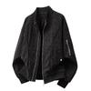 ACU Men's Dirty Color Baseball Jacket | American Workwear Casual Plus Size Loose Autumn/Winter Jacket
