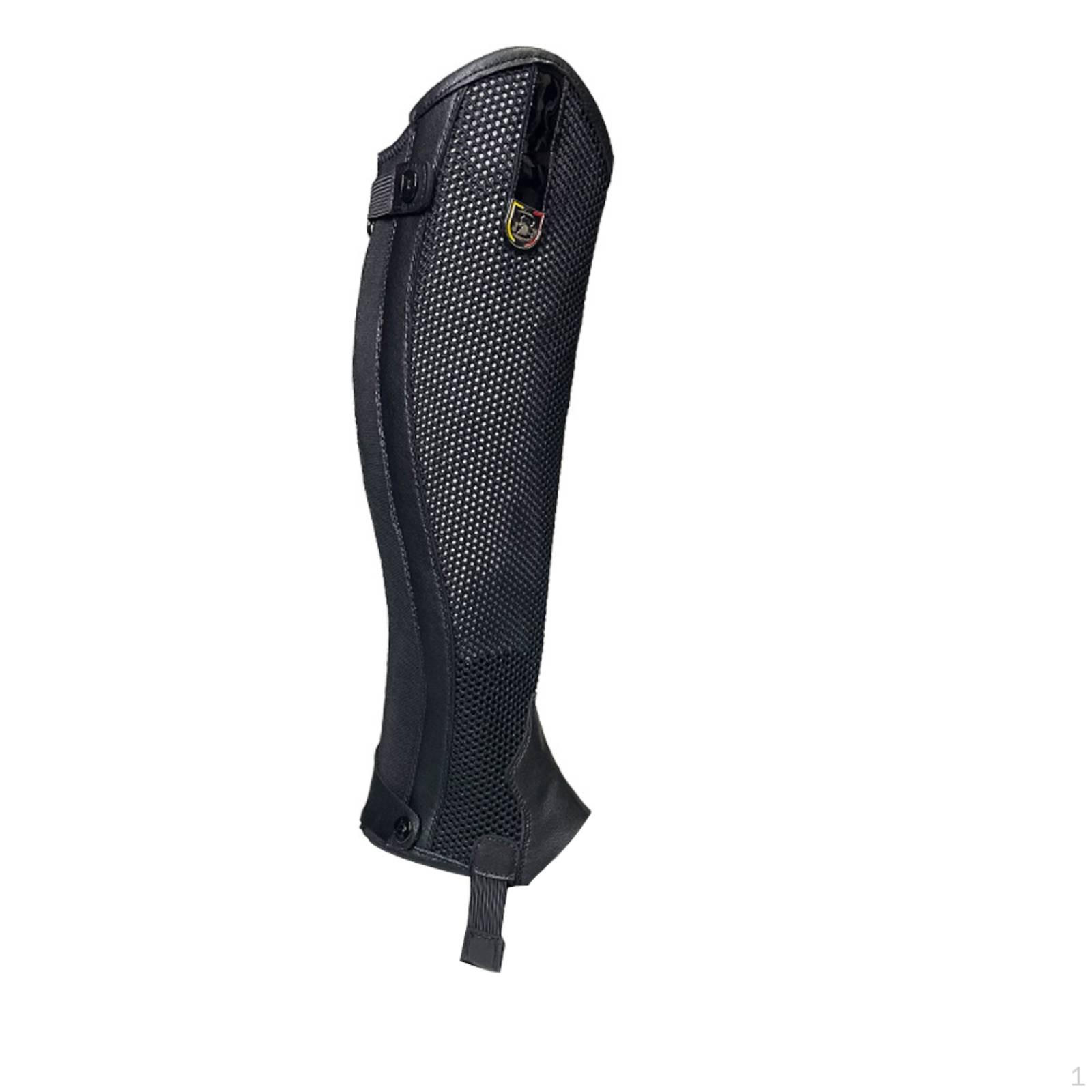 Horse Riding Leg Guard Breathable Equestrian Gaiter WearResistant Mesh for Kids, Women Cs 26.5CM