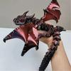 3D Printed Magic Dragon Movable Joint Fidget Toy Rotatable Articulated Office Desktop Ornament Adults Kid Toy Crafts Gifts