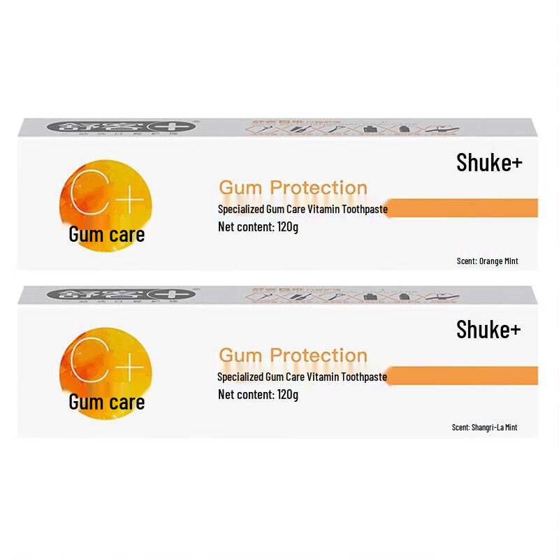 Shuke Vitamin C & Probiotic Toothpaste Triple Pack