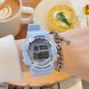 LED Digital Watches with Bracelet Multifunction Sports Watches Fashion Couple Watch Electronic Clock For men womne Boys And Girl