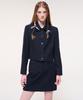 Etmont Lip Pocket Mini Skirt, Navy