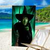 1pc The Wizard of Oz1 Beach Towel, Beach and Seaside Swimming Pool Equipment, Fashion Pattern, Rectangular, Travel Essentials