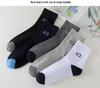 Men's Trendy Breathable Cotton Socks - All-Season Sweat-Absorbent Sports Socks