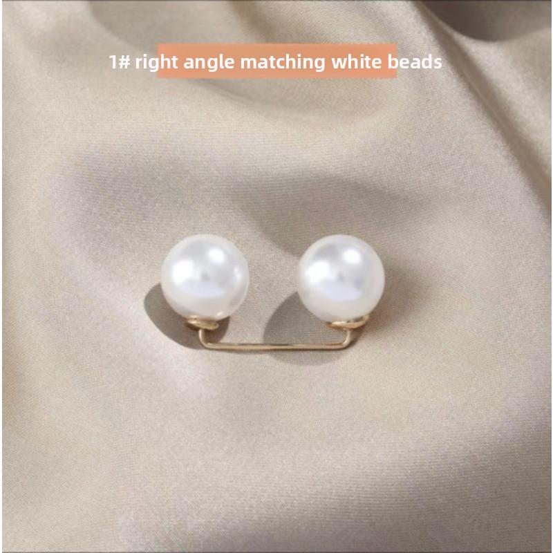 

Korean Version of Light Luxury Pearl Brooch Pin High Sense Fashion Accessories Clothing Wholesale Accessories