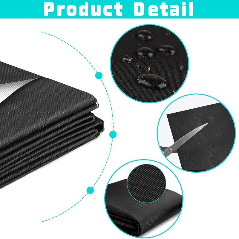 Store Occultant Sans Percage 300 X 150 Cm, Store Occultant Fenetre Tissu Occultant Avec Bande Velcro Autocollante, Pour Fenêtre De Toit Fenêtre