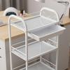Hairdressing Assistant Trolley Table on Wheels for Dyeing B74-St021 for Beauty Salon Cabinet with Drawers
