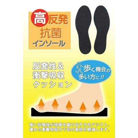 Columbus High Resilience Shock Absorption Antibacterial Insole Unisex (2128cm)
