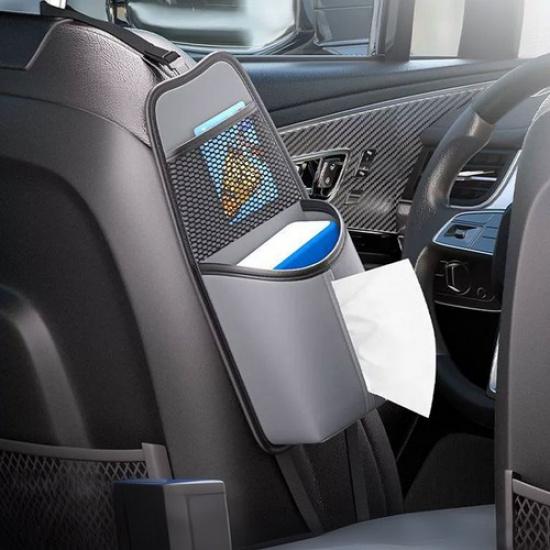 Car Seat Side Hanging Bag Tissue Holder Storage Pocket Organizer Accessories