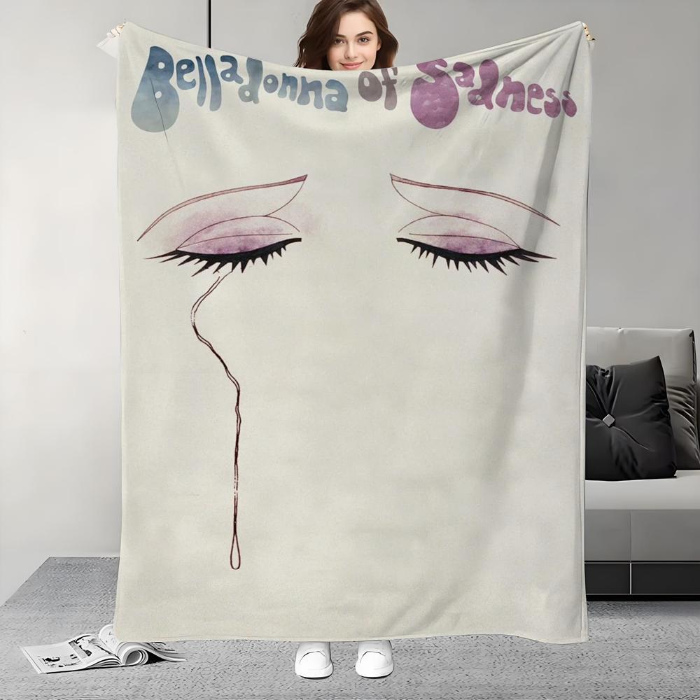Movie Belladonna of Sadness Blanket Design Lightweight  For Dorms, Naps, Living Room, Office,Sofa,All Season