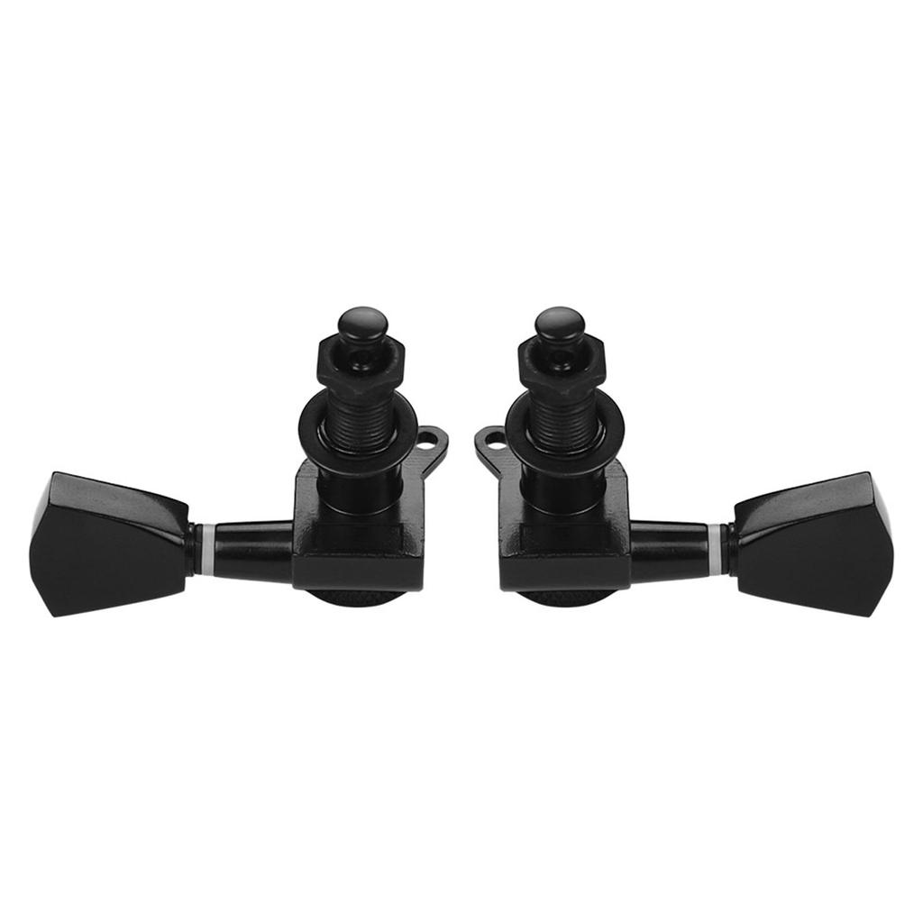 6 Pieces 3L3R Guitar String Tuning Pegs Locking Tuners Machine Heads Knobs for Acoustic Electric Guitars Replacement