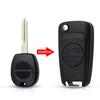 KEYYOU 1 STÜCK Ersatz-Autofernbedienungsschale Für Nissan Micra Almera Primera X-Trail Navara Patrol Maxima Auto 2-Tasten-Schlüsselhülle