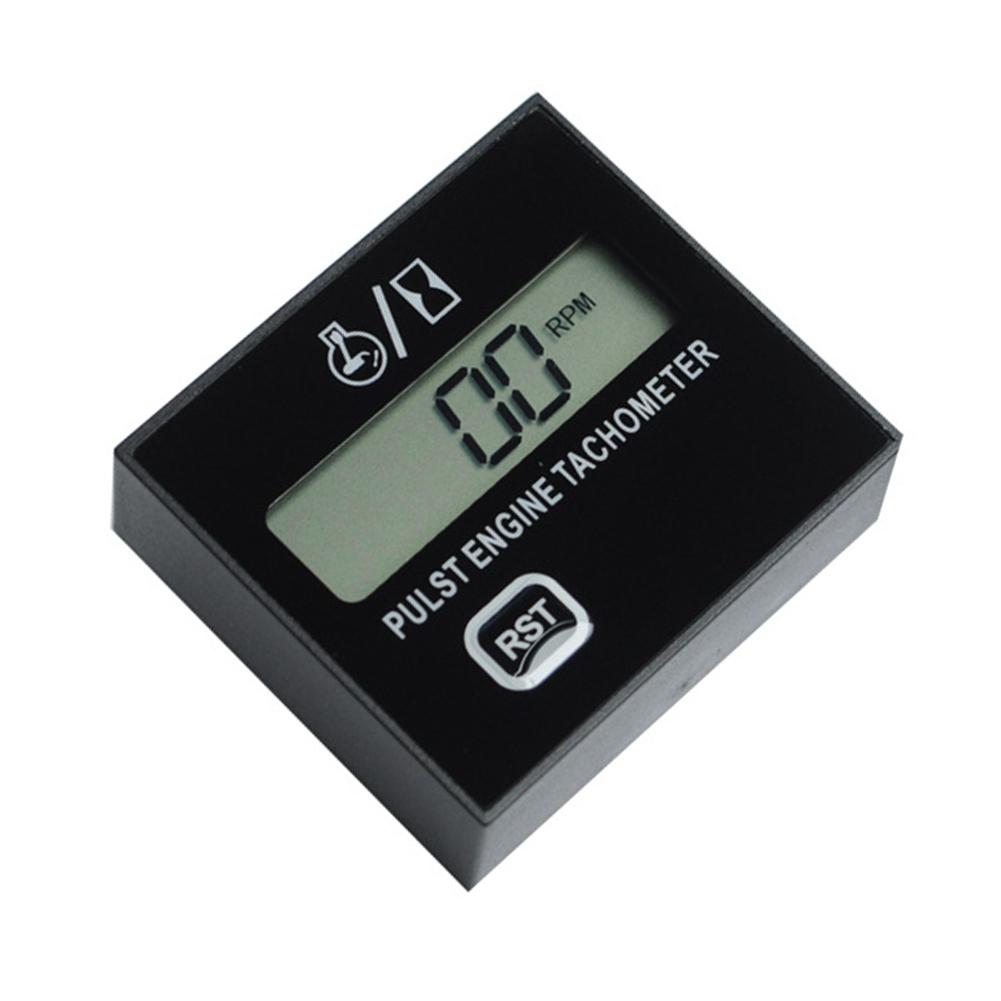 High Precision Meter Gas-oline Engine Lawn Mower Tachometer Digital Display Pulse Speed Speedometer Pulst Engine Tach RPM