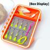 Waterproof Plastic Pockets Fly Fishing Box Portable Fishing Tackle Box Light Weight Fishing Tackle Hook Box Enduring