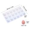 18-Cavity Walnut Silicone Molds Food Grade Silicone Cookie Baking Molds  Dessert Making