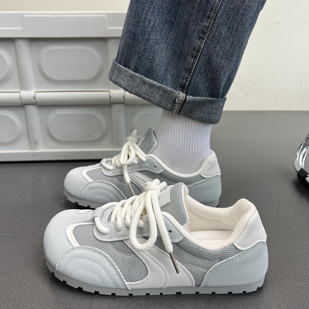 

Autumn and Winter 2026 New Vintage Moral Training Shoes Women s Round Head Casual Versatile Breathable Sports Casual Shoes 40 синій