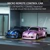 AAXK1 New 4WD 2.4GHZ RC Simulation Mini Drift Car Palm Racing Model Desk Toys 1/64 Scale Remote Control Car Gift for Children Boys.