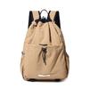 Schoolbag Outdoor Sports Backpack Men's and Women's Lightweight Waterproof Drawstring Mountaineering Travel College Students Class School Bag Computer