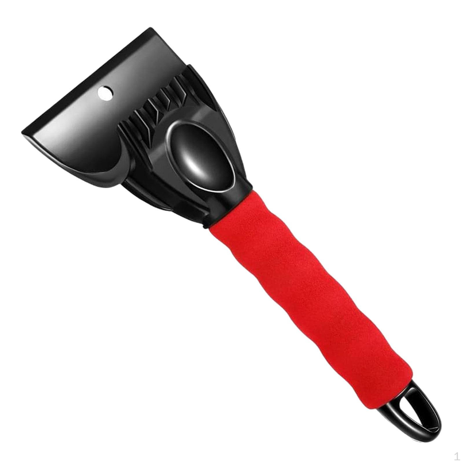 

Инструмент для удаления снега с лобового стекла автомобиля, прочный инструмент для удаления снега красный