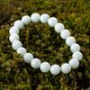 16cm Itoigawa Natural Jadeite Subtle Japanese National Jomon Power Stone Jadeite Workshop Special Paulownia Wood Quality Guarantee ABR0887 (10mm