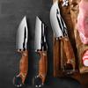 2023 Mode Küchenmesser Küchenknif Schneidemesser Obstmesser, Schneidwerkzeug, Haushaltsgeschmiedetes Rasierknochenmesser, Speisemesser im alten Stil