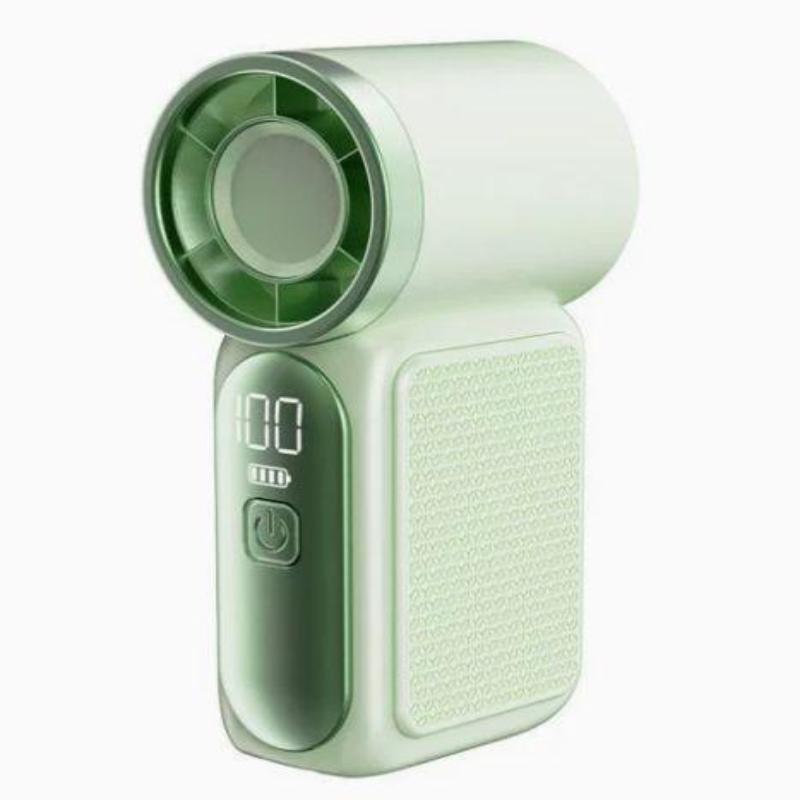

3600mAh Portable Mini Handheld Fan 3.5 Ultra High-Speed 16900 RPM With LED Display 6-Speed Cooling
