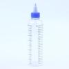 1Pc 30-500Ml Clear Pet Graduated Bottles Twist Cap Refillable Liquid Sample Container Inks Oils Arts Hair Dye Water Bottle