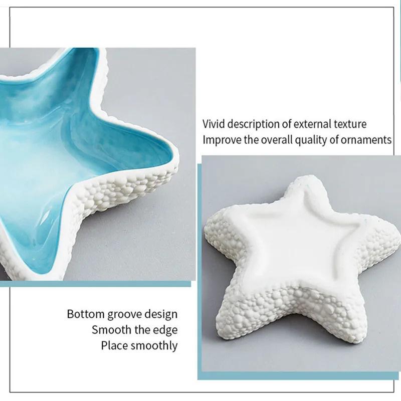 Ceramic Tray, Used for Storing Conch Shells, Home Decor, Room Decor, Jewellery, Key Storage Box, Christmas Gifts