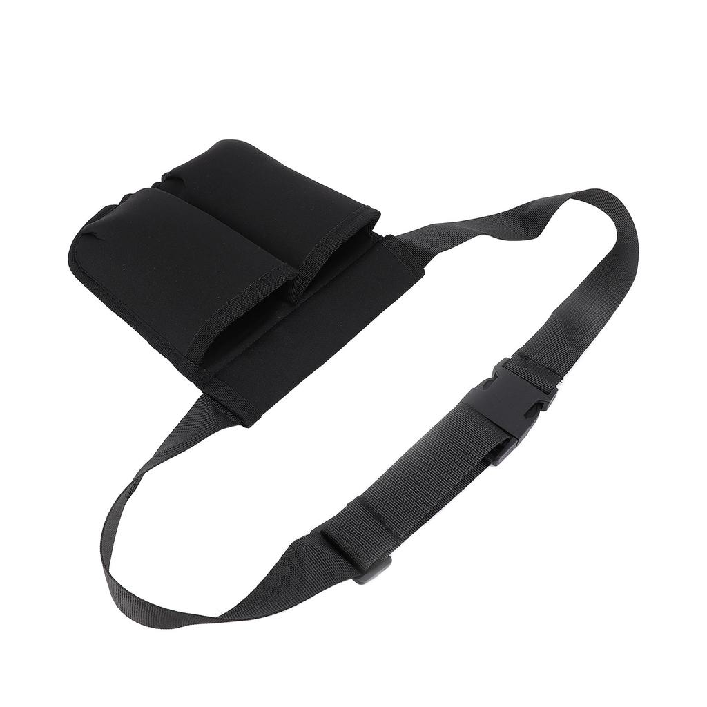 Two Bottles Massage Bottle Bag Adjustable Belt Supplies Professional Lotion Holster for Therapist