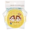 Skater Bento Box, 500ml, Two-Tier, Round, Rice Ball Case, Antibacterial, Made in Japan, Disney Cafe Retro, Chip & Dale Design, ONWR1AG-A