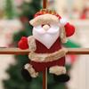 Xmas Tree Decoration Cute Bear Ornament Christmas Ornaments Lightweight Hanging Bear Decoration Tree Pendant Decoration for Home