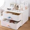 2 Tiers Drawer Desktop Organizer Makeup Jewelry Accessory Organizer Storage Box