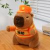 25cm Capybara Plush Simulation Capibara Anime Fluffty Toy Plant Stuffed Doll Holidays Props Decorative Throw Pillow for Kids