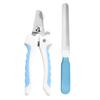 Pet Nail Clippers with Sickle Large Dog Nail Clippers Stainless Steel Grooming Scissors Nail Clippers Multifunctional Teddy Cat