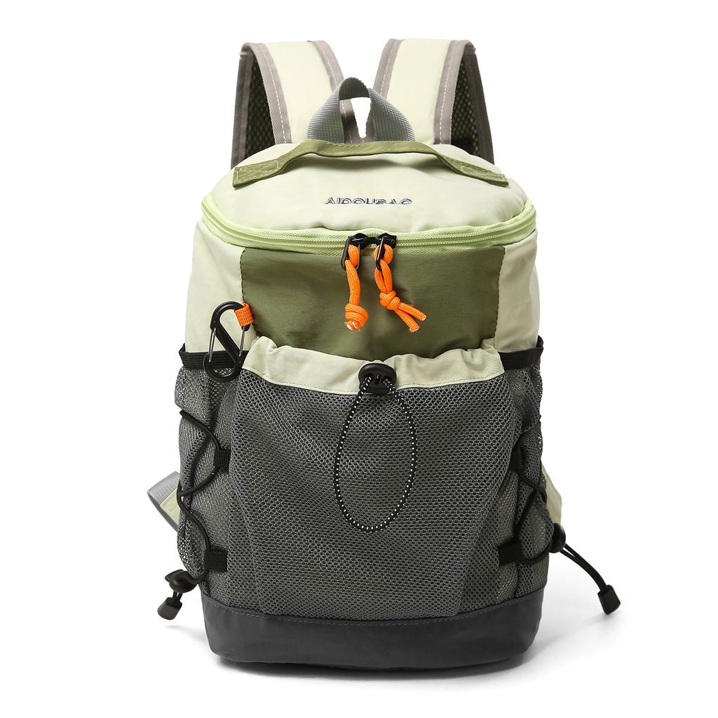 Schoolbag Korean version of simple large-capacity backpack men's and women's 1011 new splicing outdoor mountaineering bag sports backpack