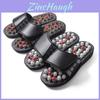 Round Dot Foot Massage Slippers For Men And Women With Elevation Function
