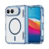 Iphone Duo Phone Case,Transparent Magnetic Shockproof Slim Phone Case Cover for Iphone Duo