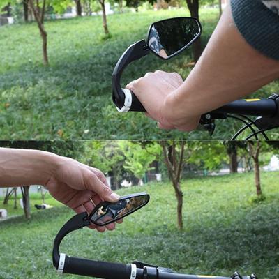 Bike Rear View Glass Wide Ranges Back Sight 360 Degree Rotatable Safety Rear View Glass Bicycles Cycling Accessories