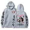 Demon Slayer Japanese Anime Hoodies Long Sleeve Sweatshirts Harajuku Aesthetic Kamado Nezuko Graphic Itself Oversized Clothing